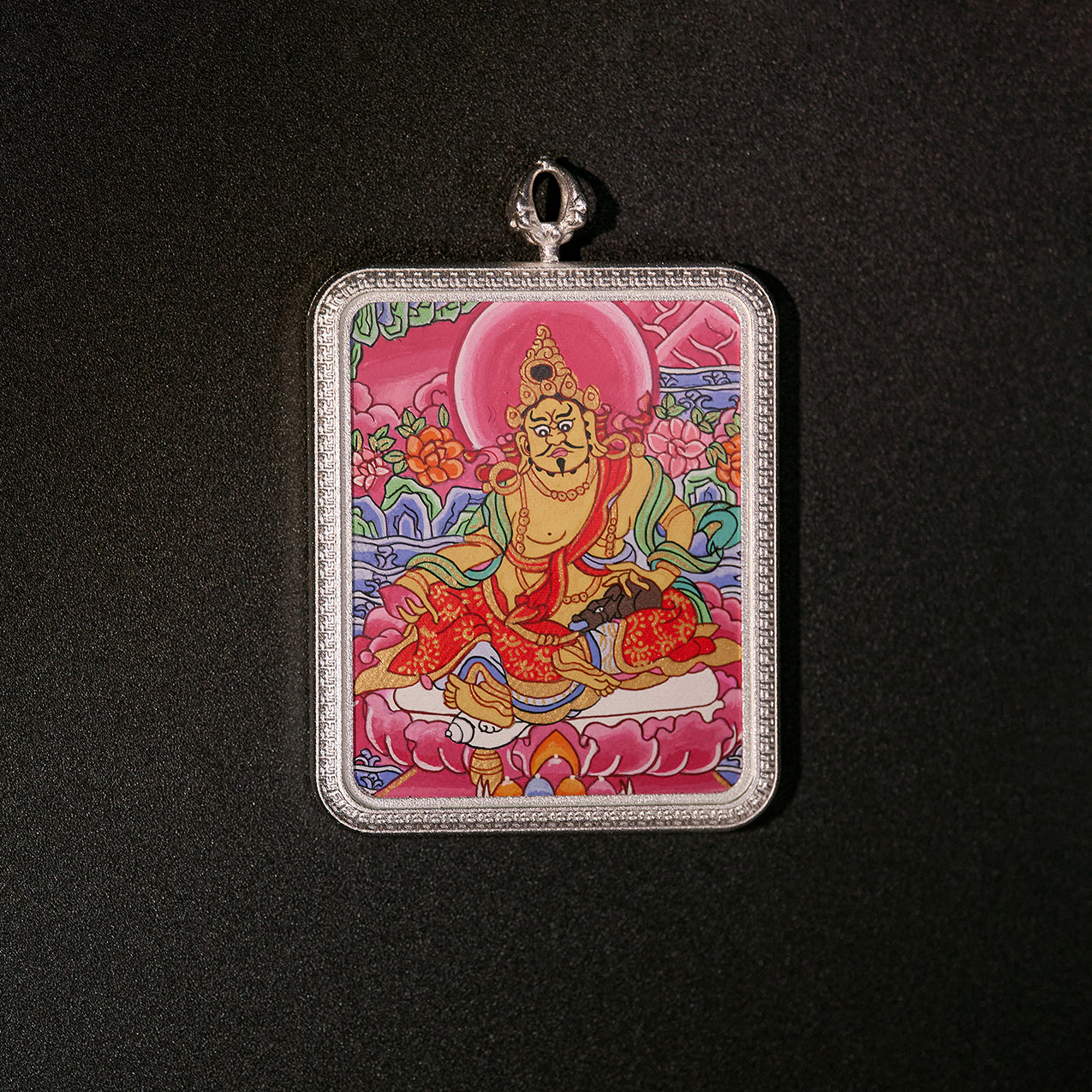 Vairocana & Yellow Dzambhala | Wisdom Light Illuminates All · Merits and Blessings Complete