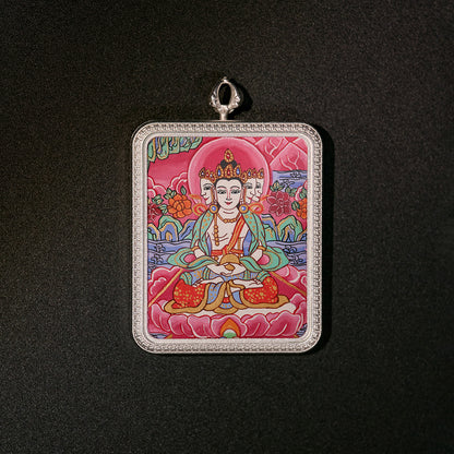 Vairocana & Yellow Dzambhala | Wisdom Light Illuminates All · Merits and Blessings Complete