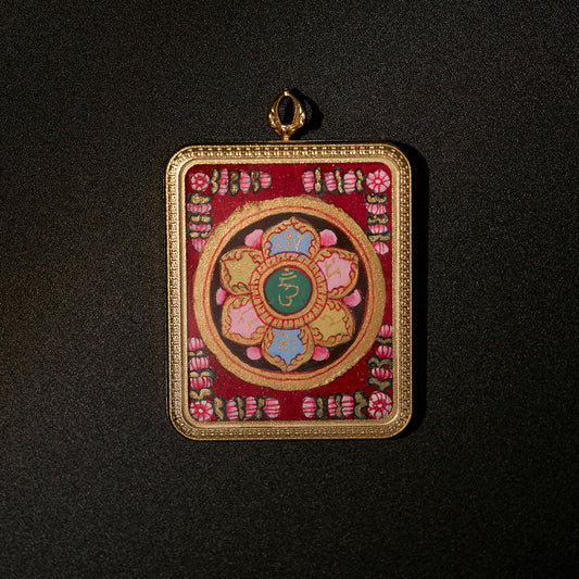 སྤྱན་རས་གཟིགས། ཕྱག་ན་རྡོ་རྗེ། • 四臂观音 & 金刚手坛城 • Avalokiteshvara & Vajrapani Mandala (Double-sided)