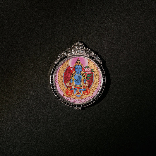མཐུ་ཆེན་ཐོབ་པ། • 大势至菩萨（圆款） • Mahasthamaprapta (Round Edition)
