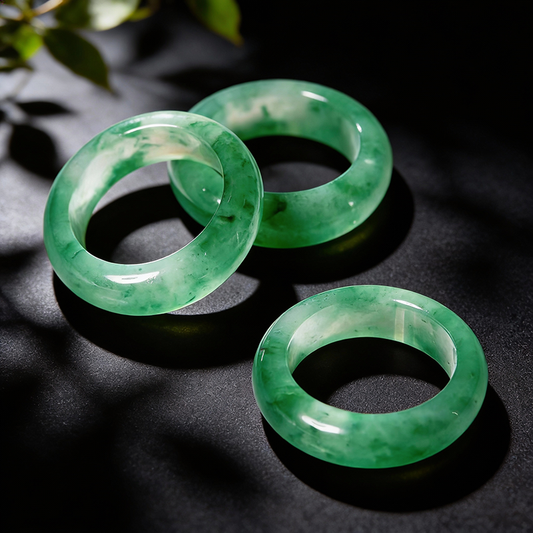 【萃·指间苍穹】冰飘灵韵戒圈