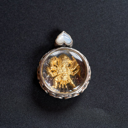 Mahakala Six-Syllable Mantra Pendant