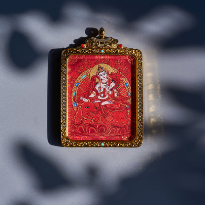 སྒྲོལ་ལྗང་། ཀུན་ཏུ་བཟང་པོ། • 绿度母 & 普贤菩萨 • Green Tara & Samantabhadra