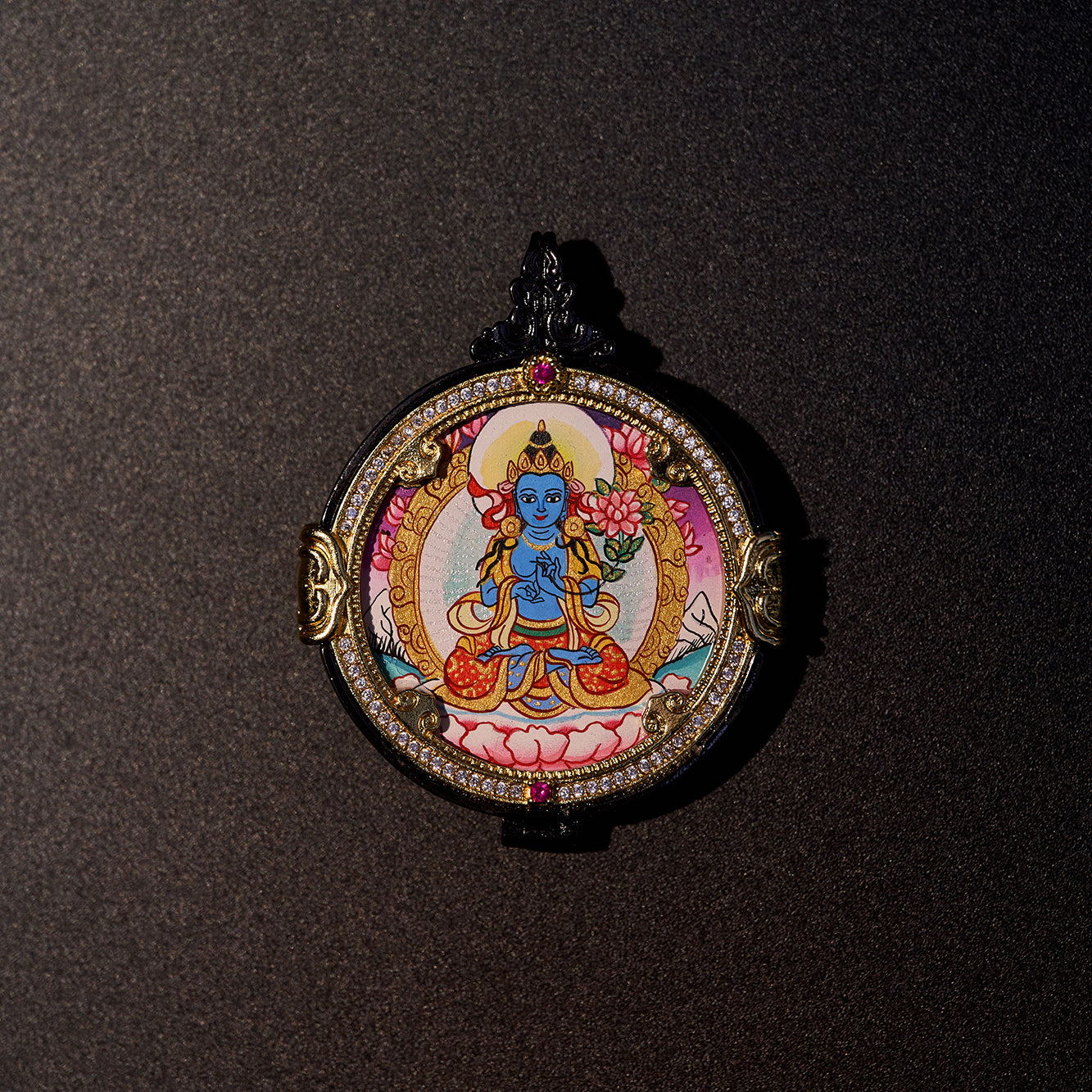 Great Strength Bodhisattva · Yellow Jambhala | Illuminating Wisdom Light · Fulfilling All Wishes