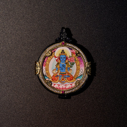 Great Strength Bodhisattva · Yellow Jambhala | Illuminating Wisdom Light · Fulfilling All Wishes