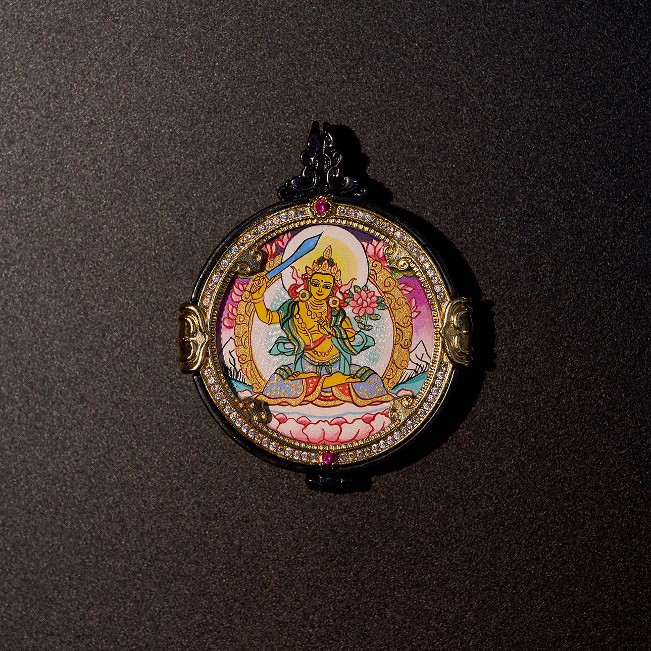 Manjushri Bodhisattva · Yellow Jambhala | Wisdom and Wealth in Abundance · All Wishes Fulfilled