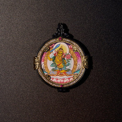 Manjushri Bodhisattva · Yellow Jambhala | Wisdom and Wealth in Abundance · All Wishes Fulfilled