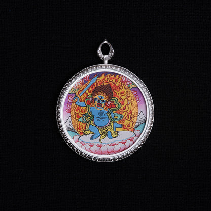 Acalanatha + Green Tara · Solid and Complete Energy Field