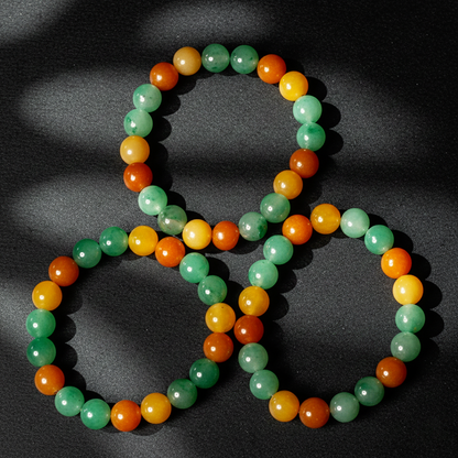 【Exquisite·Warm Sunshine on Grass】Multi-Gemstone Joyful Bracelet