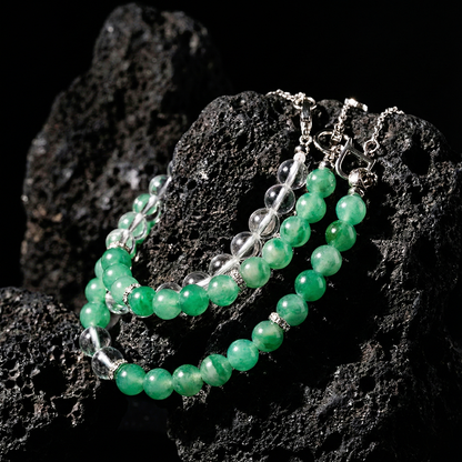 【Collection of Jade Beads】 Free and Interesting Bracelet