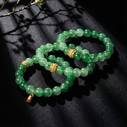 【Emerald Shadows of the Heart】Versatile Floral Bracelet